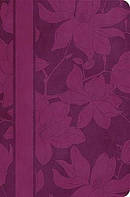 NKJV Woman's Study Bible: Plum, Leather-look