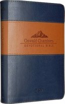 ESV Oswald Chambers Devotional Bible: Navy/Tan, TruTone