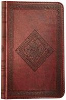 ESV Compact Diamond Design Bible: Chestnut, Tru-tone