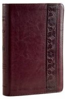ESV Personal Size Reference Bible: Mahogany, Trellis Design, TruTone