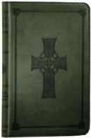 ESV Compact Celtic Cross Edition Bible: Olive, Imitation Leather