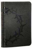 ESV Personal Size Reference Bible: TruTone, Charcoal, Crown Design
