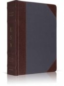 Esv Study Bible Brown Slate Fabric