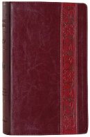 ESV Thinline Bible: TruTone, Mahogany, Trellis Design
