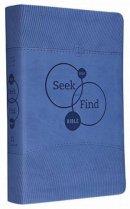 ESV Seek and Find Bible: Blue, TruTone