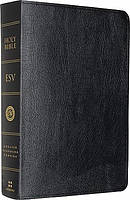ESV Giant Print Bible: Black, Genuine Leather 