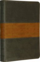 ESV Large Print Compact Trutone Forest Tan Trail