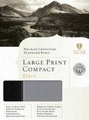 Hcsb Lp Compact Bible Blk Grey Duo Tone