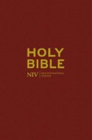 NIV Popular Bible : Burgundy, Hardback 