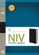 NIV Study Bible: Black, Bonded Leather 