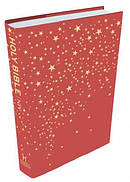 NIV Thinline Bible: Peach and Gold Cloth, Hardback