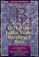 NKJV Ultra Thin Reference Bible: Burgundy, Bonded Leather, Large Print
