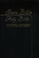 NVI Spanish / NIV English Bible: Black, Leatherflex