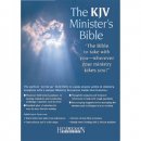 KJV Ministers Bible: Burgundy, Leather