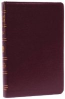 ESV Reference Bible: Burgundy, Bonded Leather 