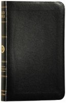 ESV Personal Size Reference Bible: Black, Genuine Leather