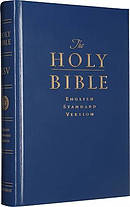ESV Pew and Worship Bible: Large Print, Navy Blue