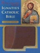 RSV Ignatius Catholic Bible: Brown/Tan, Bonded leather