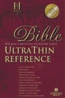 Holman Christian Standard Ultrathin Reference Bible: Black, Bonded leather