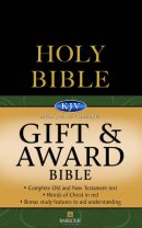KJV Gift and Award Bible : Black, Paperback