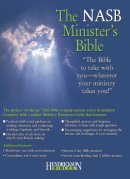 NASB Minister's Bible: Burgundy, Genuine Leather