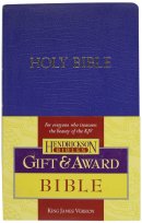 KJV Gift & Award Bible, Blue, Imitation Leather