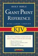 KJV Giant Print Bible: Blue, Imitation Leather, Reference