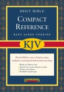 KJV Compact Reference Bible: Black, Imitation Leather 