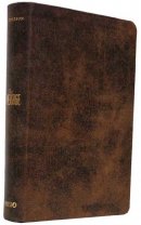 The Message Personal Bible : Brown, Leather Look