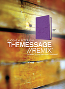 Message Remix 2.0 Purple Swirl Leather Look