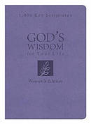 Bible Wisdom For Your Life Womens Edition