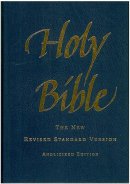 NRSV Pew Bible: Blue, Hardback Anglicised