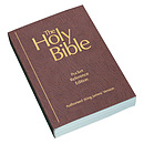KJV Pocket Reference Bible: Brown, Vinyl Covered Paperback