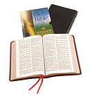 KJV Text Bible: Black, Calfskin