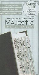 Bible Tabs Large Print Traditional Silve