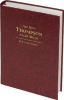 KJV New Thompson Study Bible: Burgundy, Hardback