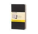 Black Moleskine Pocket Squared Cahier Journal Set