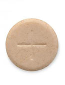 Peoples Altar Bread Single Cross Sealed Edge - Wholemeal - Pack of 250