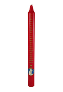 Large Red Advent Candle - Single