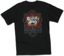 God Is My Hero T Shirt: Black, Extra Large