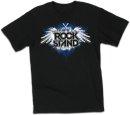 Rock Stand T Shirt: Black, Large