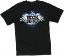 Rock Stand T Shirt: Black, Adult Small