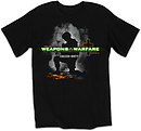 Weapons Of Our Warfare T Shirt: Black, Adult Large