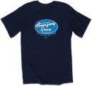 Amazing Grace T Shirt: Navy, Large