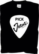 Pick Jesus T Shirt: Black, Adult XLarge