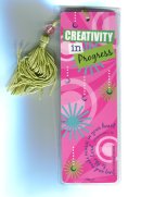 Creativity in Progress Tassel Bookmark