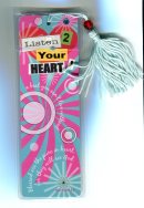 Listen 2 Your Heart Tassel Bookmark