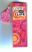 Love Your Life Tassel Bookmark