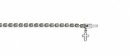 Crystal Single Row Bracelet: Silver with Clear Crystal
