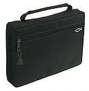 Bible Cover Large: NAVY BLUE Microfibre